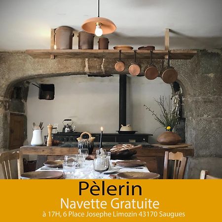 Chambres Et Tables D'Hotes - Les Ateliers De Pontajou - Pelerin Navette Gratuite A Saugues Venteuges Zewnętrze zdjęcie